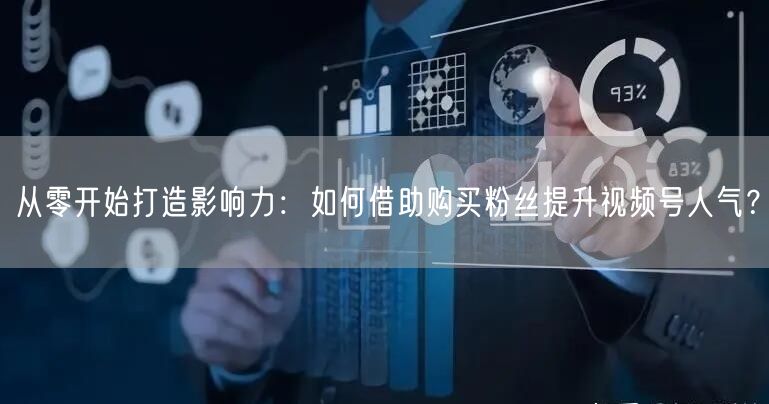 从零开始打造影响力：如何借助购买粉丝提升视频号人气？