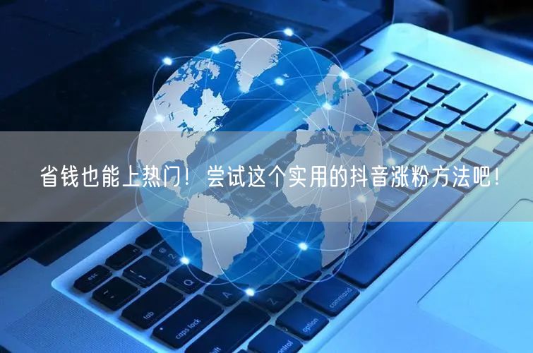 省钱也能上热门！尝试这个实用的抖音涨粉方法吧！